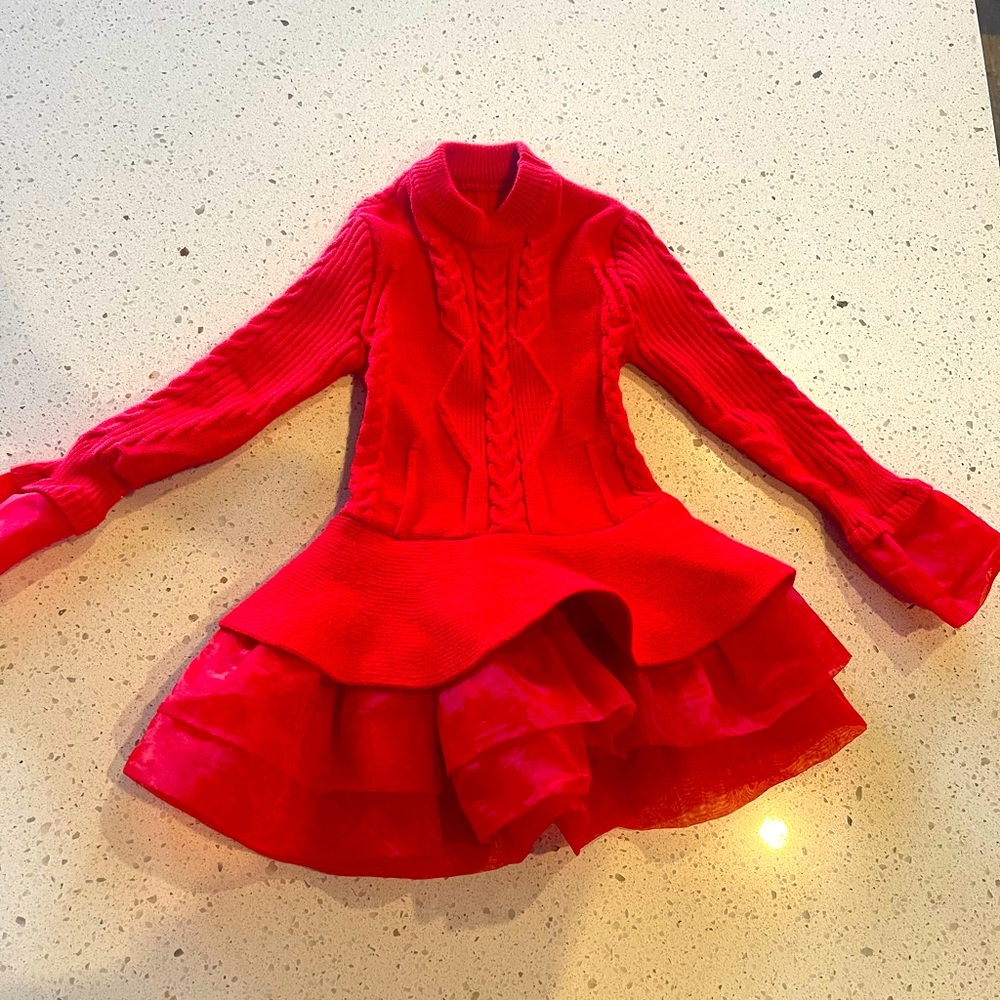 Girls 2T sweater dress